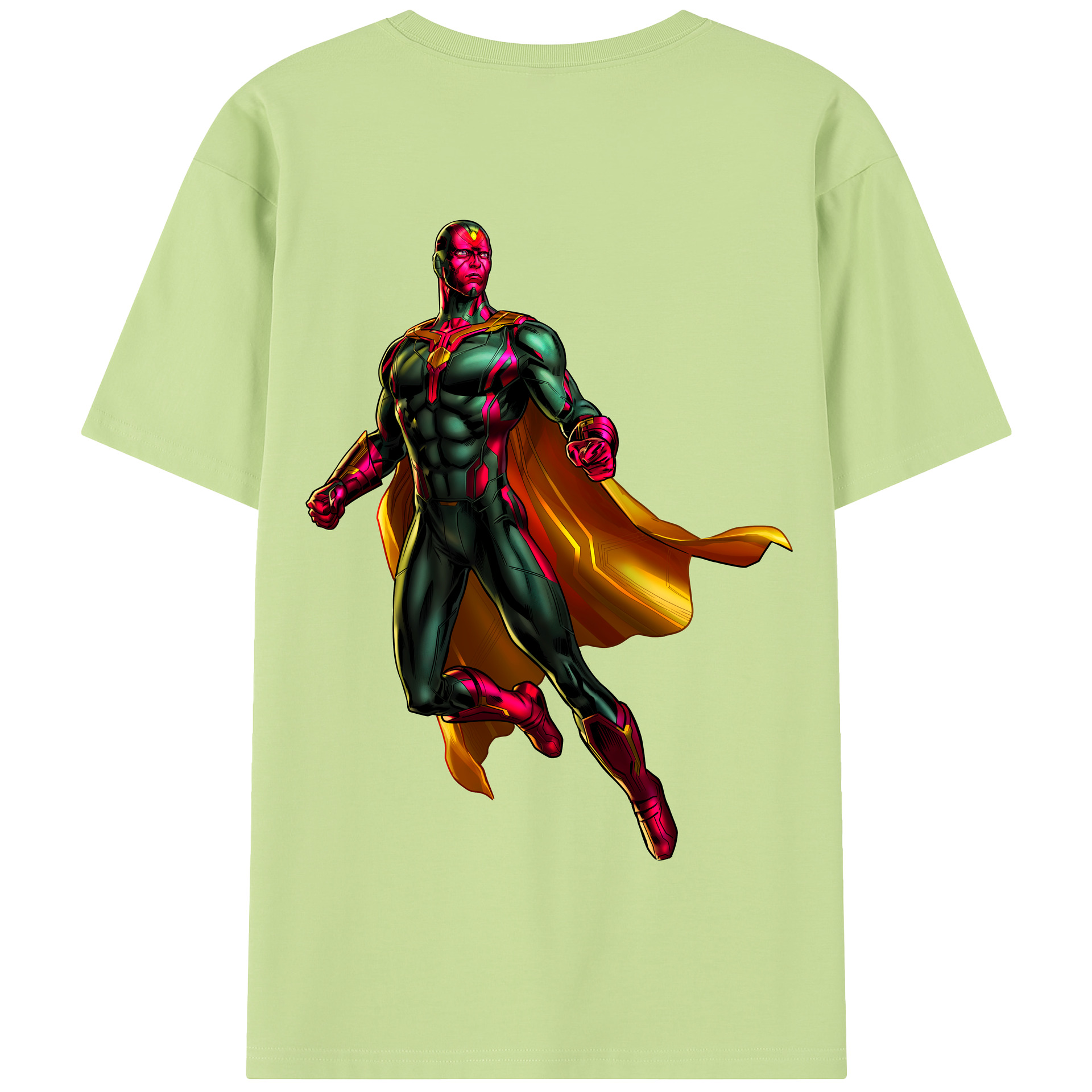 （画像用） アベンジャーズ The Avengers 綿100％半袖Tシャツ（背面プリント）